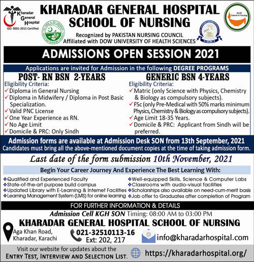 kharadar-general-hospital-kgh-karachi-bs-undergraduate-admission-2022