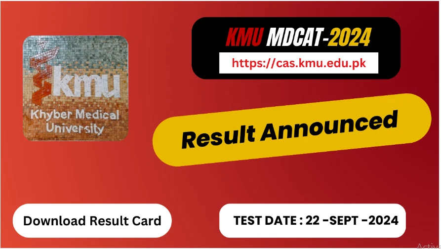 KMU MDCAT Result 2024