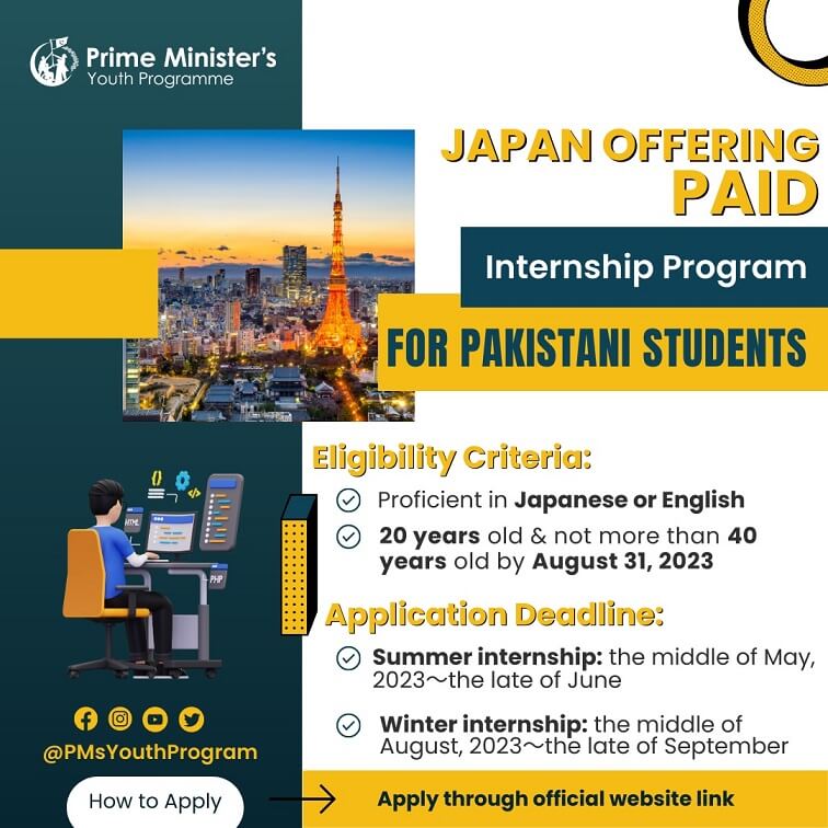 METI Japan 2023: Internships in Japan for Pakistani Youth