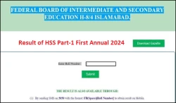 Federal Board FBISE 11th class 1st Year Result 2024 Date
