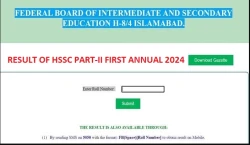 Federal Board FBISE 2nd Year Result 2024 Date