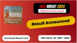 KMU MDCAT Result 2024