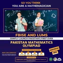 LUMS and FBISE Launch Pakistan Mathematics Olympiad (PMO)