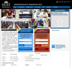 NUST Entry test NET Result 2024