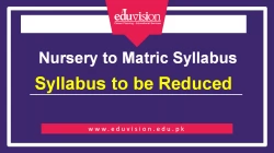 Class 1 to matric Syllabus to be reduced: Smart Syllabus preparation started