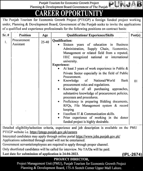 indian tourism department jobs