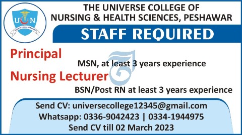 university nursing marking jobs