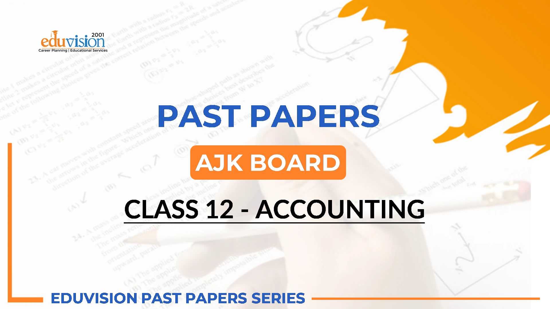 Accounting 2nd Year Bise AJK Past Papers 2024-2020