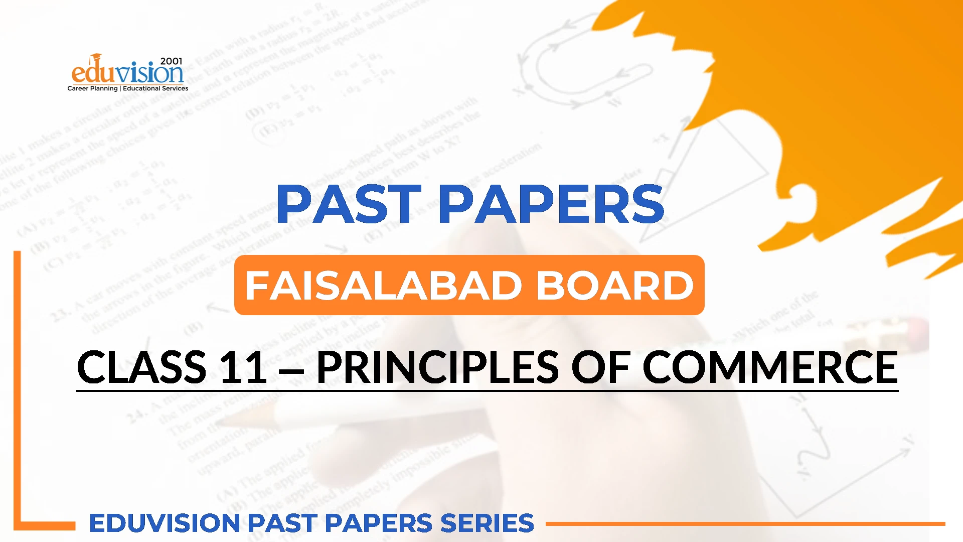 Principles of Commerce 1st Year Bise Faisalabad Past Papers 2024-2020