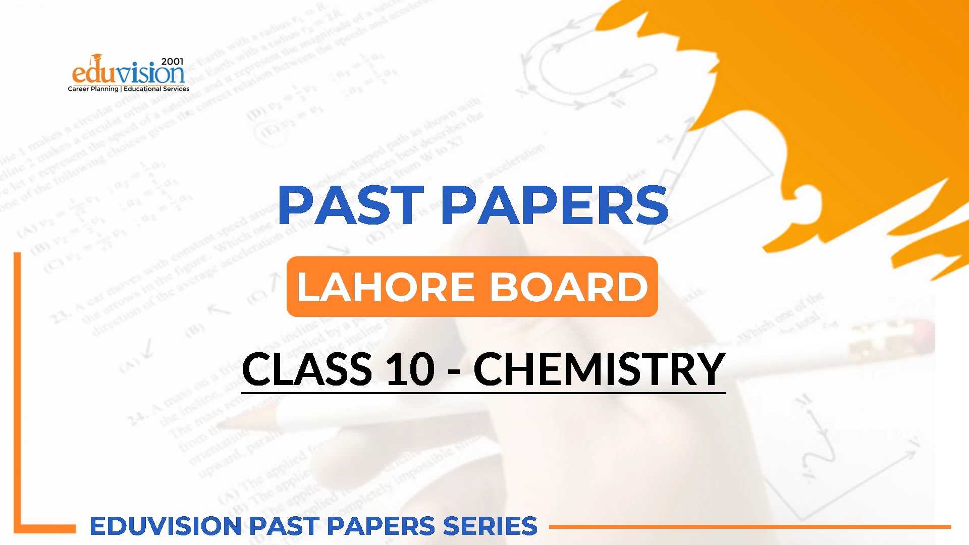 Chemistry 10th Lahore Past Papers 2024-2020