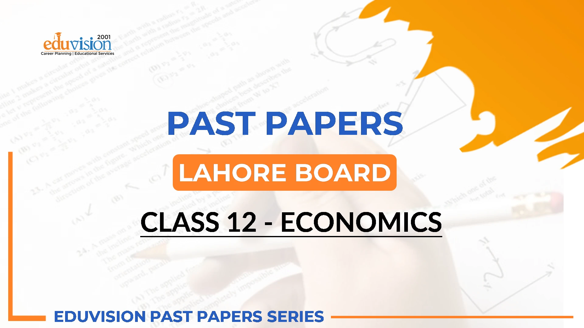 Economics 2nd Year Bise Lahore Past Papers 2024-2020