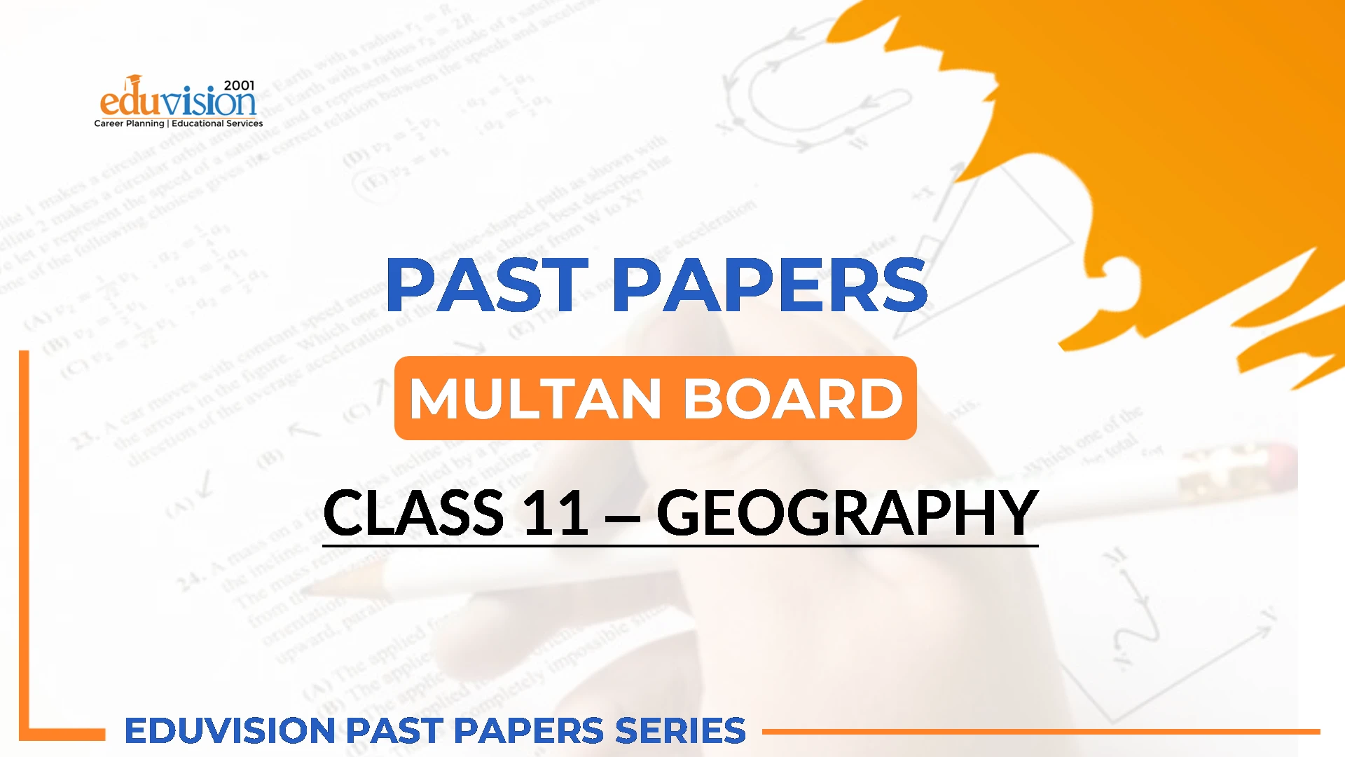 Geography 1st Year Bise Multan Past Papers 2024-2020