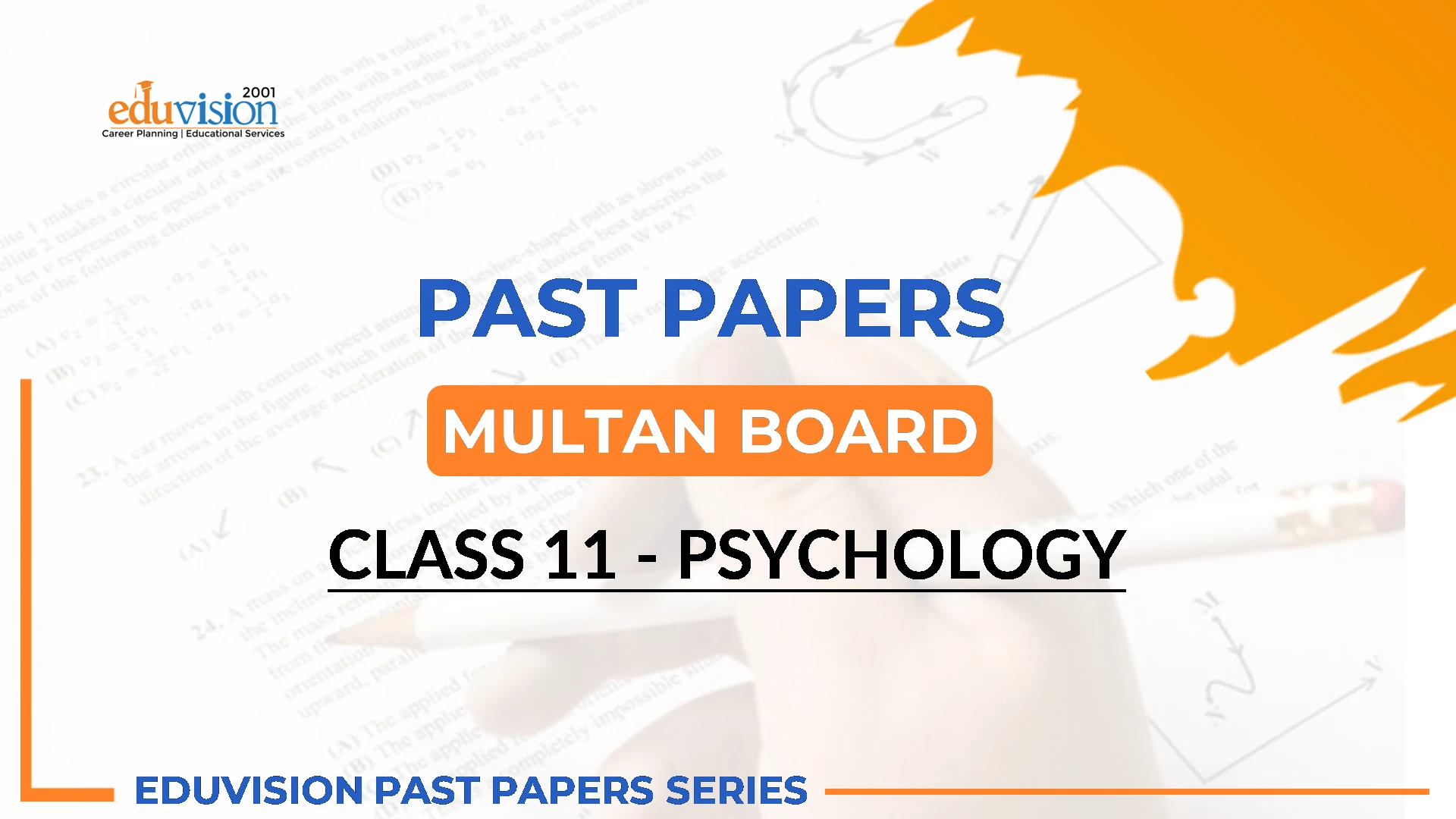 Psychology 1st Year Bise Multan Past Papers 2024-2020