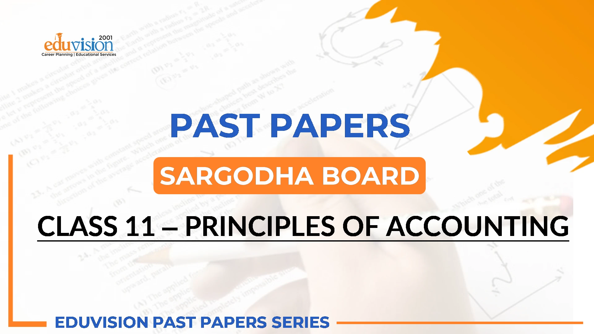 Principles of Accounting 1st Year Bise Sargodha Past Papers 2024-2020