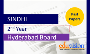 Sindhi  2nd Year Bise Hyderabad Past Papers 2024-2020