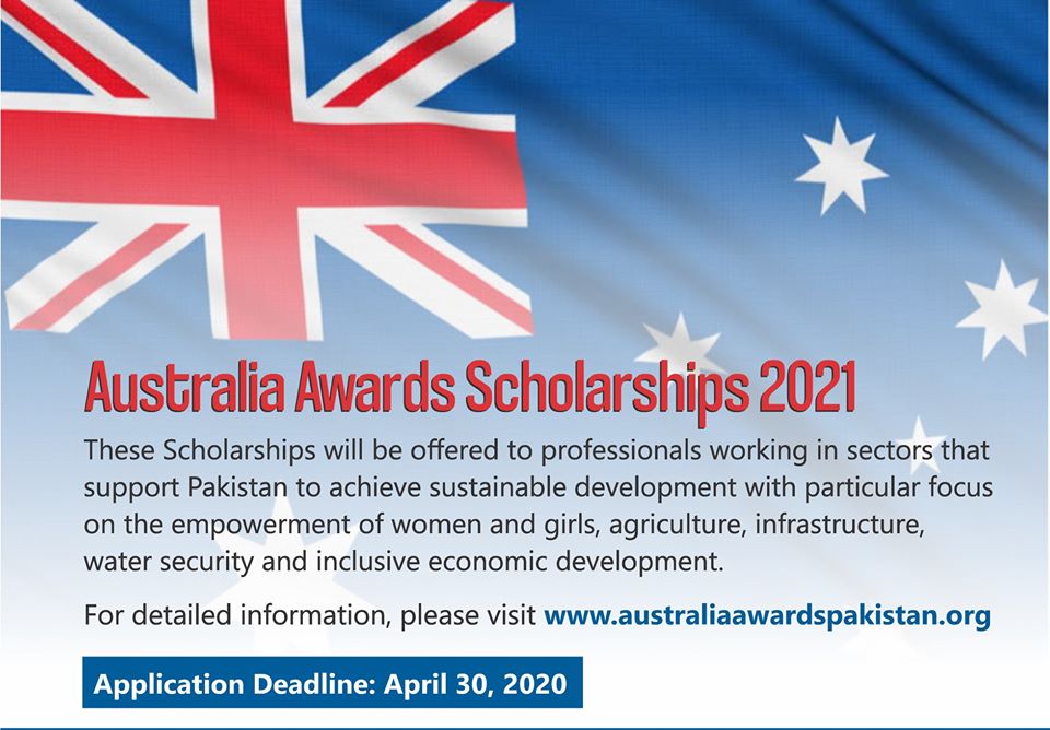 Australia Awards Scholarship For Pakistani Students