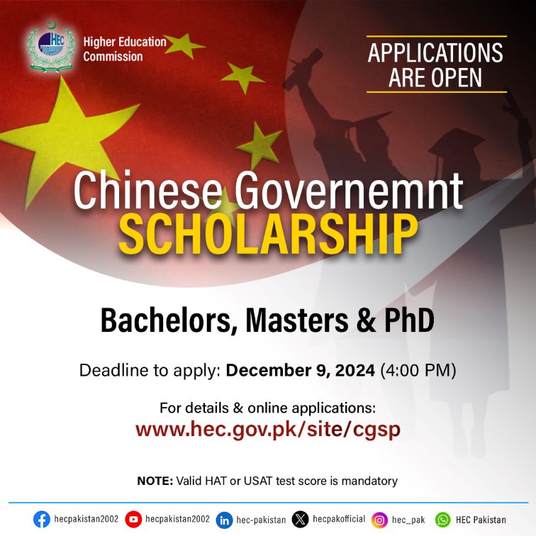 Chinese Government Scholarships Hec Csc