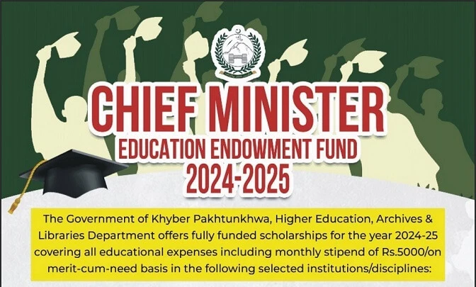 KP CMEEF: CM Education Endowment Fund Scholarship