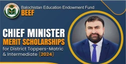 BEEF Benazir Bhutto Shaheed District Topper Scholarship